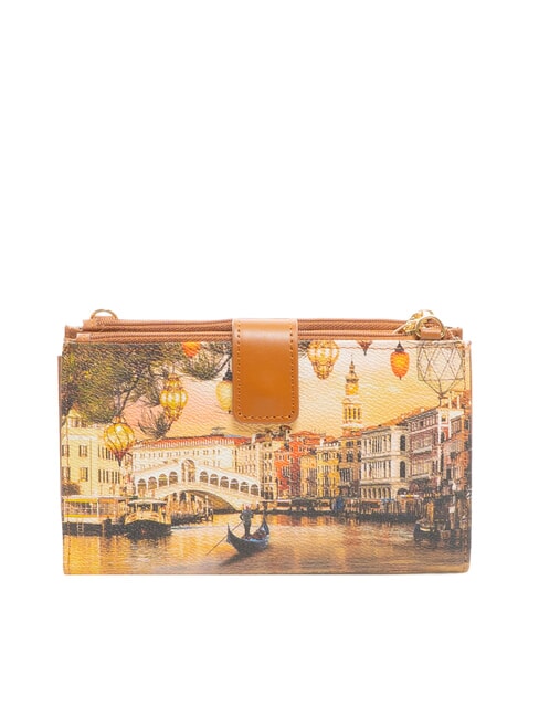 YESBAG Pochette portefeuille avec bandouli&egrave;re Venise de No&euml;l - Sacs pour Femme