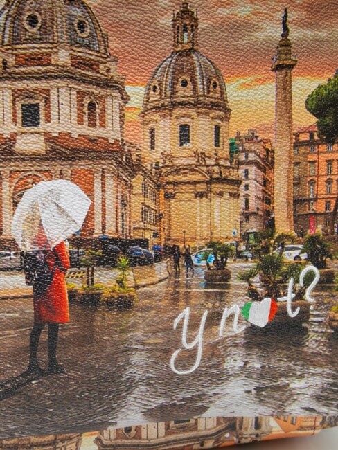 YESBAG Grand sac &agrave; dos Rome sous la pluie - Sacs pour Femme