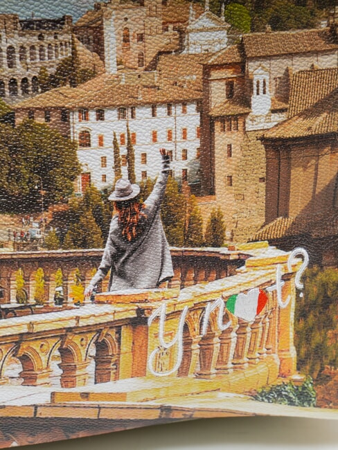 YESBAG Grand sac &agrave; dos Paysage de Rome - Sacs pour Femme