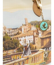 YNOT YESBAG Sac cabas bandouli&egrave;re moyen Paysage de Rome - Sacs pour Femme - 3