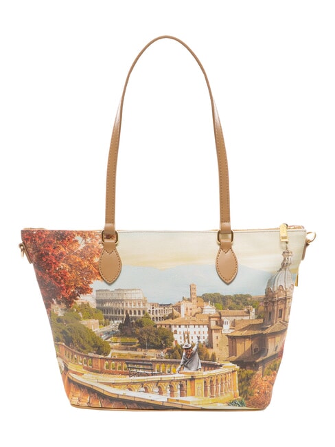 YESBAG Sac cabas bandouli&egrave;re moyen Paysage de Rome - Sacs pour Femme