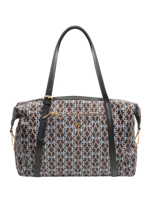 AUDREY Sac bandouli&egrave;re &agrave; logo int&eacute;gral NOIR - Sacs pour Femme