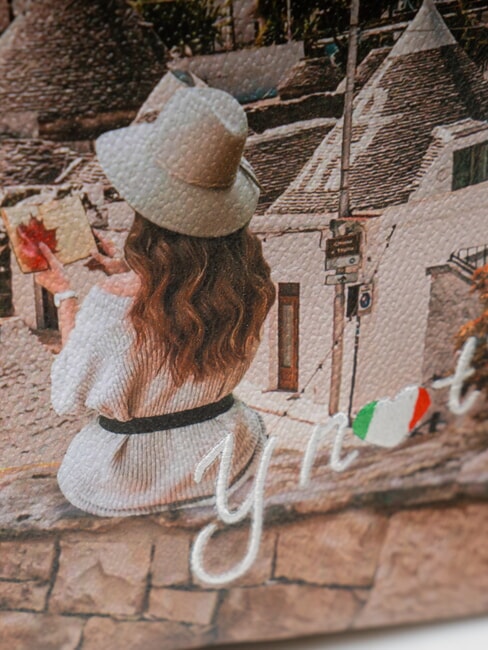 YESBAG Sac bandouli&egrave;re Hobo trulli romantique - Sacs pour Femme