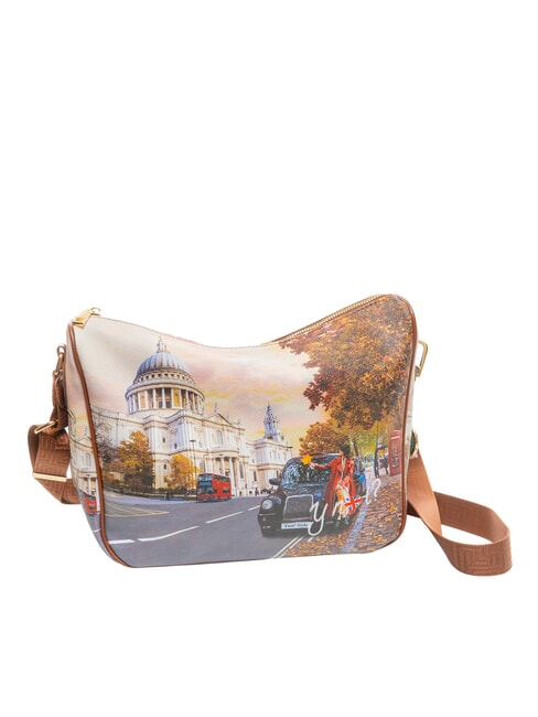 YESBAG Sac bandouli&egrave;re Hobo touriste londonien - Sacs pour Femme