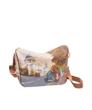 YNOT YESBAG Sac bandouli&egrave;re Hobo touriste londonien - Sacs pour Femme - 2