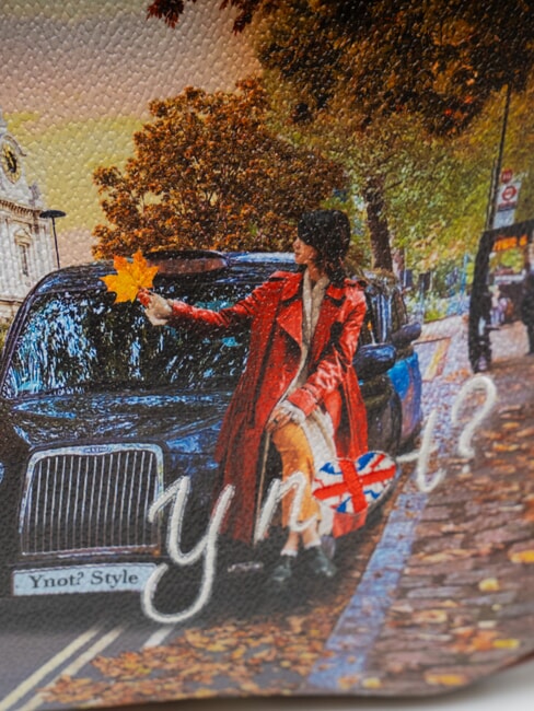 YESBAG Sac bandouli&egrave;re Hobo touriste londonien - Sacs pour Femme