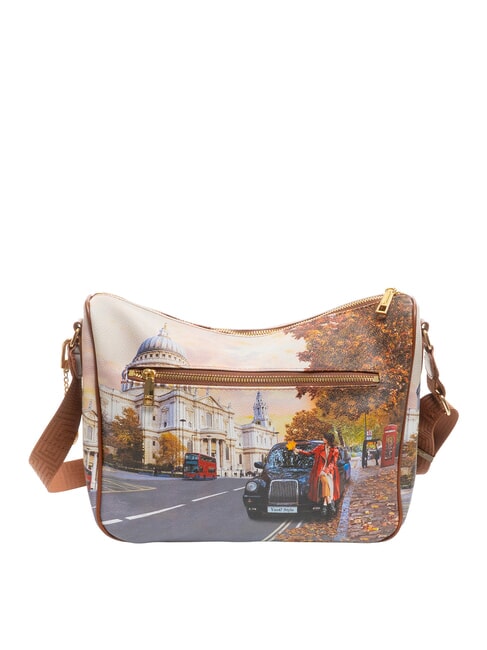 YESBAG Sac bandouli&egrave;re Hobo touriste londonien - Sacs pour Femme