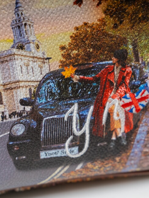 YESBAG Sacoche bandouli&egrave;re pour appareil photo touriste londonien - Sacs pour Femme