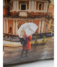 YNOT YESBAG Grand sac &agrave; dos avec poche Rome sous la pluie - Sacs pour Femme - 3