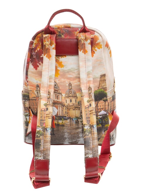 YESBAG Grand sac &agrave; dos avec poche Rome sous la pluie - Sacs pour Femme