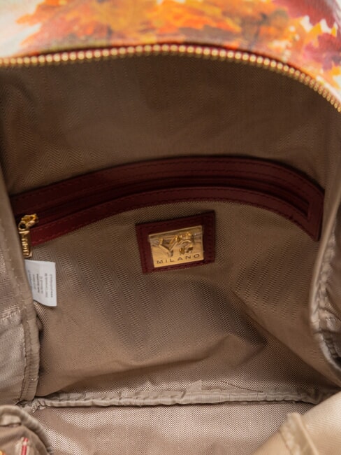 YESBAG Grand sac &agrave; dos avec poche Rome sous la pluie - Sacs pour Femme