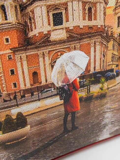 YESBAG Grand sac de courses Rome sous la pluie - Sacs pour Femme