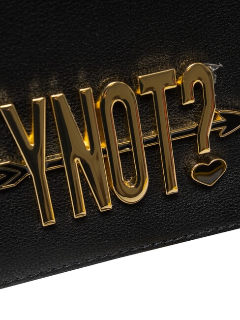 LOVERS Sac bandouli&egrave;re moyen NOIR - Sacs pour Femme