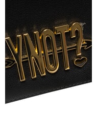 YNOT LOVERS Sac bandouli&egrave;re moyen NOIR - Sacs pour Femme - 3