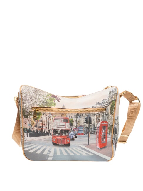 YESBAG Sac bandouli&egrave;re Hobo Arc-en-ciel de Londres - Sacs pour Femme