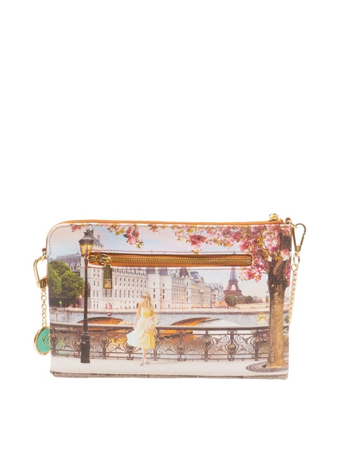 YESBAG Pochette avec bandouli&egrave;re en m&eacute;tal accepter - Sacs pour Femme