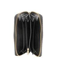 YNOT AUDREY Grand portefeuille zipp&eacute; NOIR - Portefeuilles Femme - 2