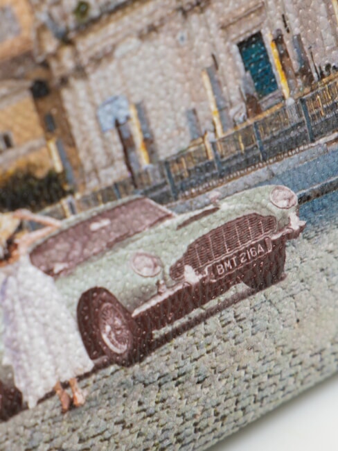 YESBAG Pochette moyenne avec revers imp&eacute;rial - Sacs pour Femme