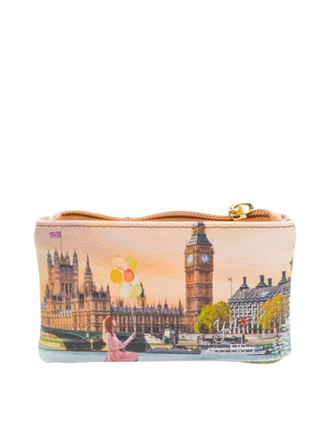 YESBAG Pochette porte-cl&eacute;s zipp&eacute;e fleur jaune - Porte-cl&eacute;s
