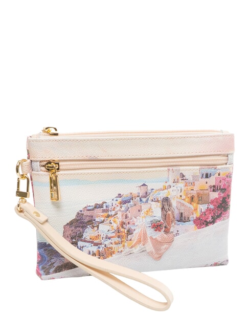 YESBAG Pochette moyenne avec revers Coucher de soleil en Gr&egrave;ce - Sacs pour Femme