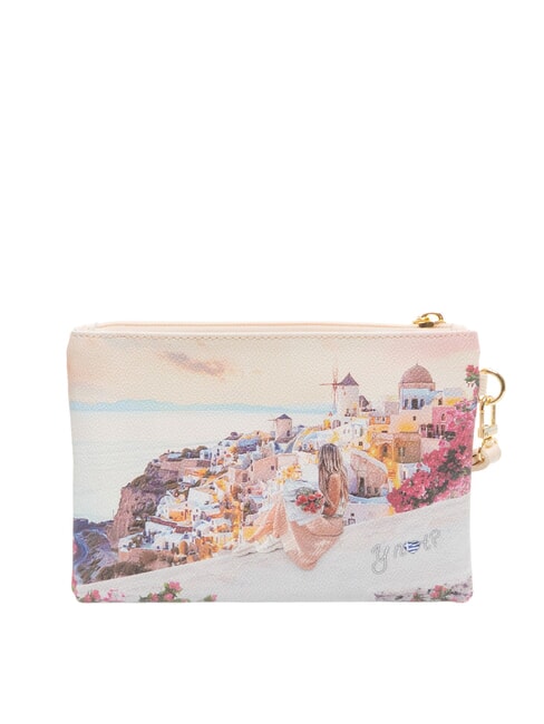 YESBAG Pochette moyenne avec revers Coucher de soleil en Gr&egrave;ce - Sacs pour Femme