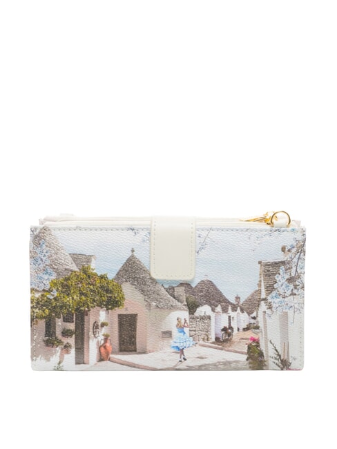 YESBAG Pochette portefeuille avec bandouli&egrave;re Alice au Trulli - Sacs pour Femme
