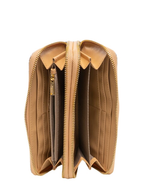 YESBAG Grand portefeuille &agrave; 2 fermetures &eacute;clair Arc-en-ciel de Londres - Portefeuilles Femme