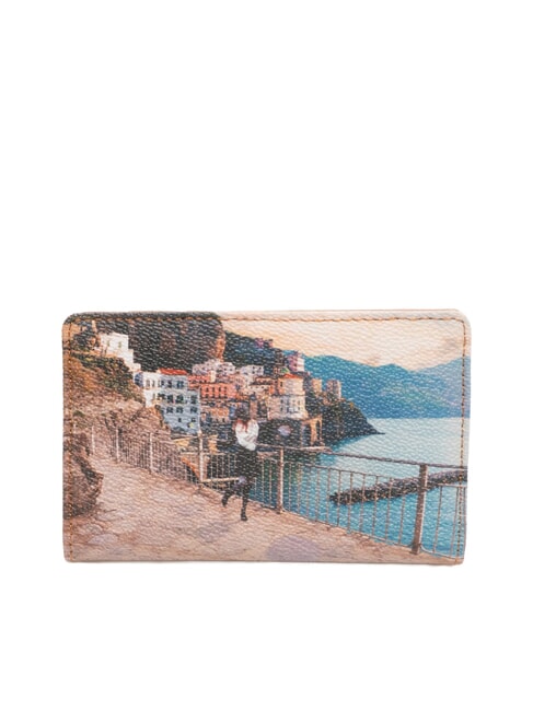 YESBAG Porte-cartes moyen avec poche &agrave; monnaie c&ocirc;te hivernale - Portefeuilles Femme