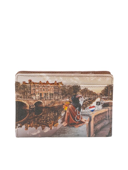 YESBAG Porte-cartes avec porte-monnaie automne &agrave; Hollad - Portefeuilles Femme