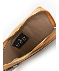 YNOT YESBAG Porte-cartes plat avec fermeture &eacute;clair et dragonne canal fleuri - Portefeuilles Femme - 3