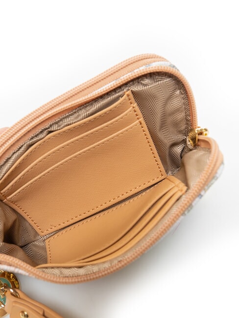 YESBAG SPECIAL Porte-cartes &agrave; double fermeture &eacute;clair rosier anglais - Portefeuilles Femme