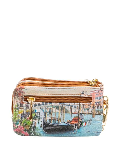 YESBAG SPECIAL Porte-cartes &agrave; double fermeture &eacute;clair canal - Portefeuilles Femme