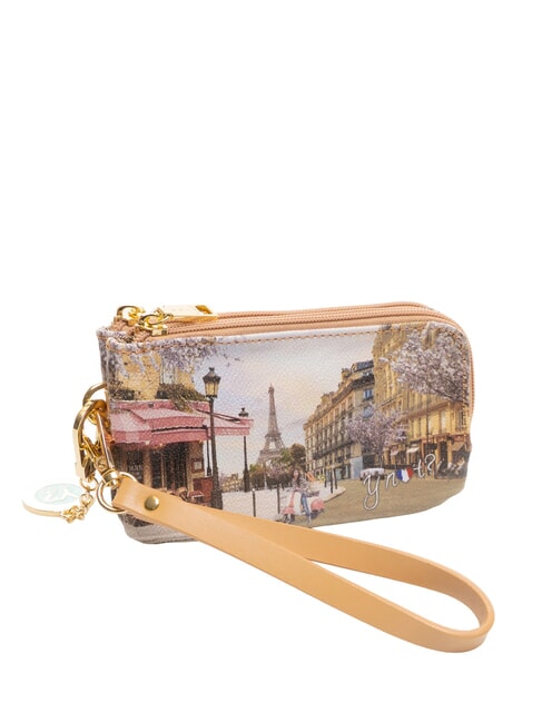 YESBAG SPECIAL Porte-cartes &agrave; double fermeture &eacute;clair voile paris - Portefeuilles Femme