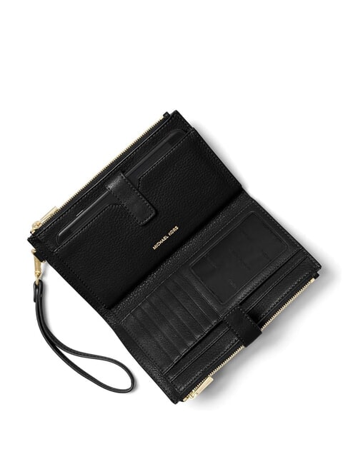 JET SET Pochette en cuir noir - Sacs pour Femme