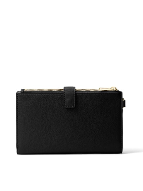 JET SET Pochette en cuir noir - Sacs pour Femme
