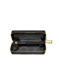 MICHAEL KORS JET SET Porte-cartes en cuir avec porte-monnaie - Portefeuilles Femme