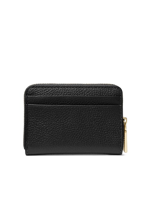 JET SET Porte-cartes en cuir avec porte-monnaie noir - Portefeuilles Femme