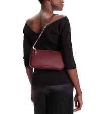 MICHAEL KORS EMPIRE sac bandouli&egrave;re en cuir m&ucirc;re - Sacs pour Femme - 5