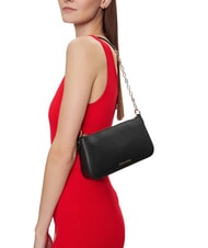 MICHAEL KORS EMPIRE sac bandouli&egrave;re en cuir noir - Sacs pour Femme - 5