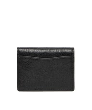 MICHAEL KORS HAMILTON MODERNE petit porte-cartes en cuir noir - Portefeuilles Femme - 3