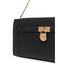 MICHAEL KORS HAMILTON MODERNE Pochette avec bandouli&egrave;re en m&eacute;tal noir - Sacs pour Femme - 3