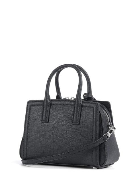 LAILA petit sac &agrave; main en cuir noir - Sacs pour Femme