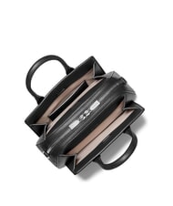 MICHAEL KORS LAILA petit sac &agrave; main en cuir noir - Sacs pour Femme - 4