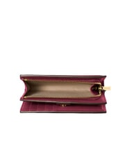 MICHAEL KORS JET SET Portefeuille en cuir moyen m&ucirc;re - Portefeuilles Femme - 2