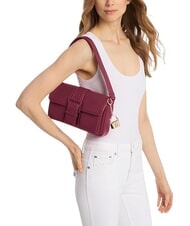 MICHAEL KORS COLBY Sac bandouli&egrave;re moyen en cuir m&ucirc;re - Sacs pour Femme - 4