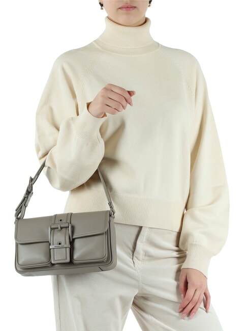 COLBY Sac bandouli&egrave;re moyen en cuir bouleau - Sacs pour Femme