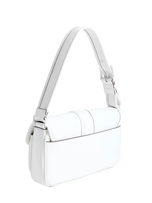 COLBY Sac bandouli&egrave;re moyen en cuir blanc optique - Sacs pour Femme