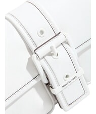 MICHAEL KORS COLBY Sac bandouli&egrave;re moyen en cuir blanc optique - Sacs pour Femme - 3