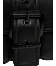 MICHAEL KORS COLBY Sac bandouli&egrave;re moyen en cuir noir - Sacs pour Femme - 3