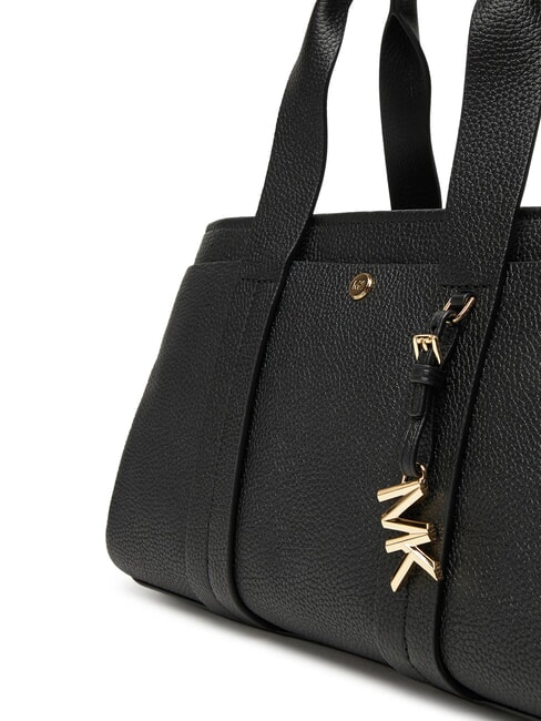 ROMEE Sacoche en cuir avec bandouli&egrave;re noir - Sacs pour Femme
